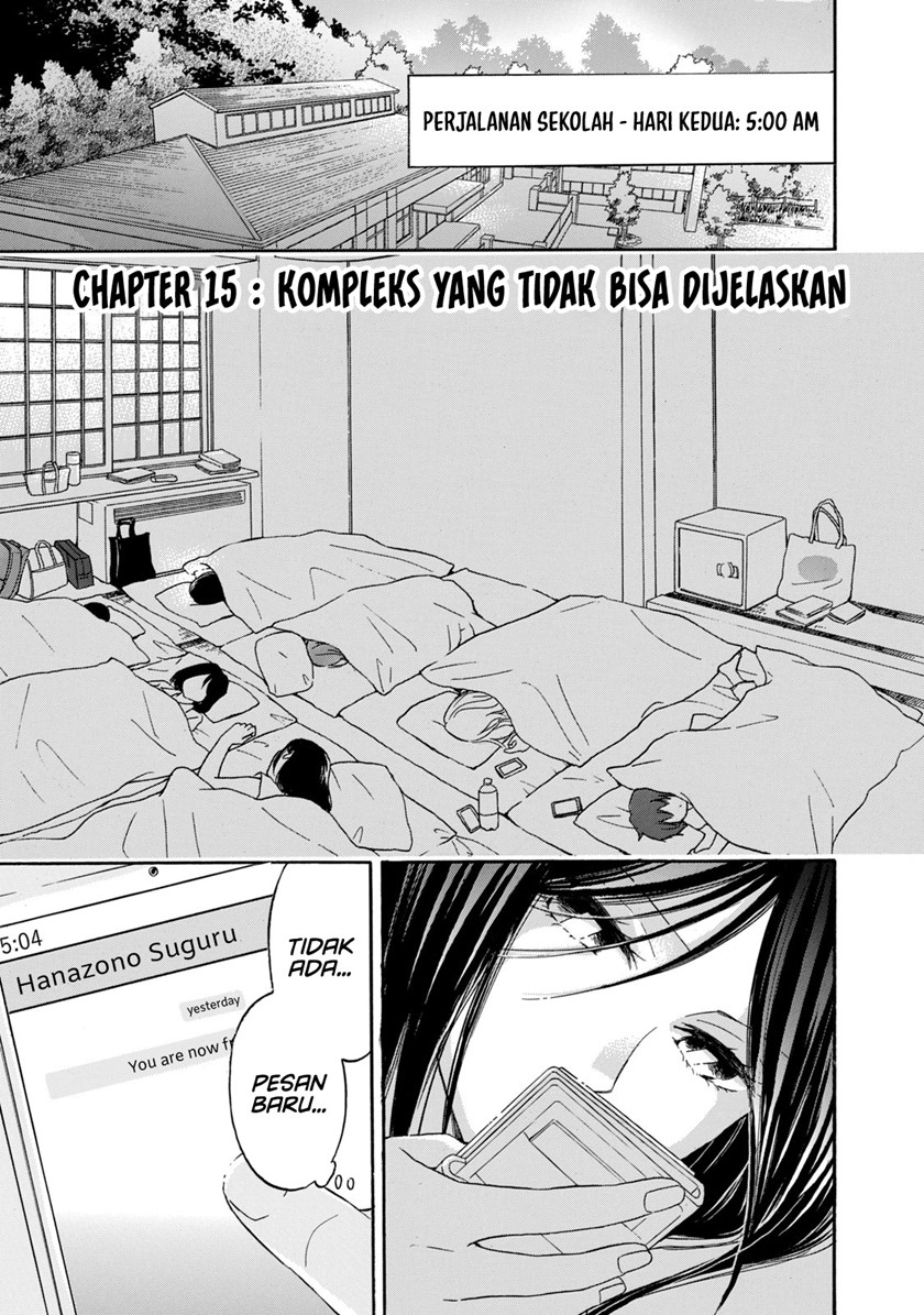 Hanazono and Kazoe’s Bizzare After School Rendezvous Chapter 15 Bahasa Indonesia